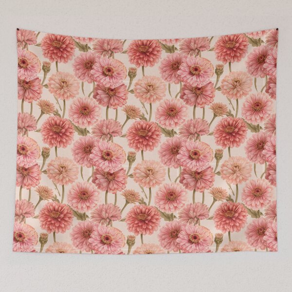 Item preview, Beautiful Zinnia  - Botanical Garden Pattern - Holiday Gift Sets designed and sold by RoyalStarsPatts.