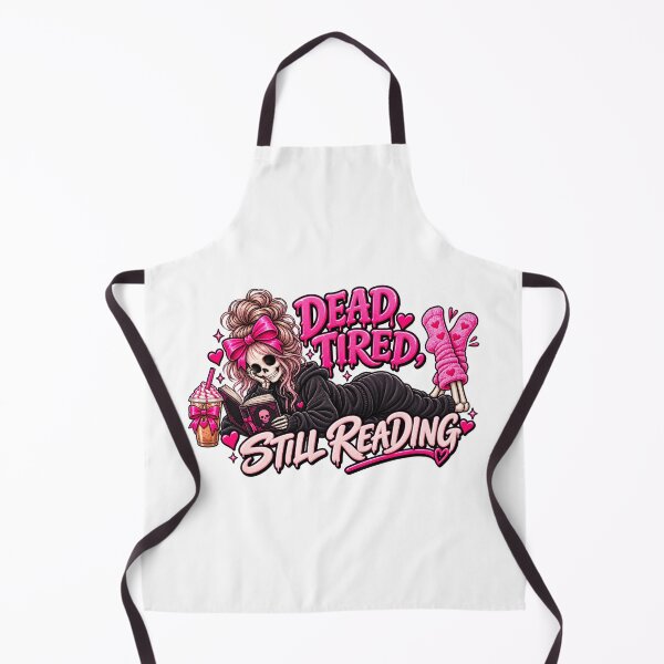 Item preview, Dead tired but still reading - Spooky Readers Club designed and sold by Chaotically Cutee.