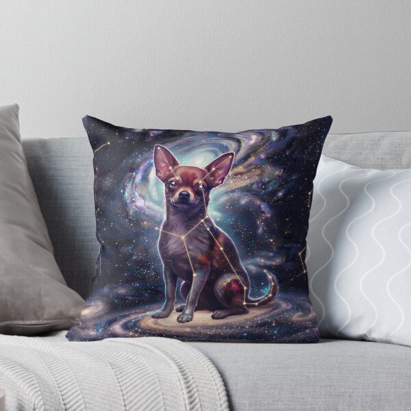 Item preview, Cosmic Chihuahua: Tiny Giant & Celestial Gem Nebula designed and sold by SOOstudio73.