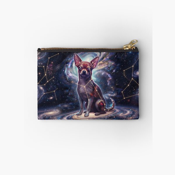 Item preview, Cosmic Chihuahua: Tiny Giant & Celestial Gem Nebula designed and sold by SOOstudio73.