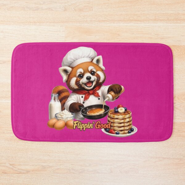 Item preview, Flippin Good Red Panda Chef designed and sold by Northern Glow Art.