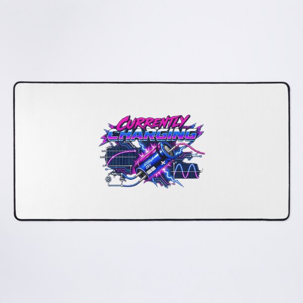 Item preview, Retro Capacitor Electronics Engineering Design | Circuit Diagram Art designed and sold by AMICO77.