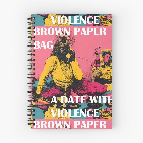 Item preview, A Date With Violence. Brown Paper Bag designed and sold by Gregory James Wyrick.
