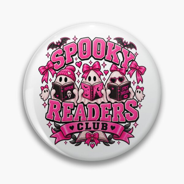 Item preview, Spooky Readers Club - Spooky Readers Club designed and sold by Chaotically Cutee.