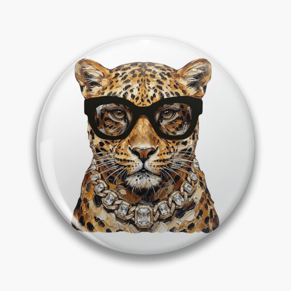 Item preview, Cool Glam Leopard Sunglasses Print designed and sold by HubShirt.