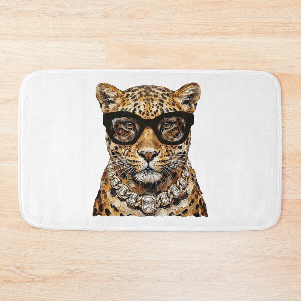 Item preview, Cool Glam Leopard Sunglasses Print designed and sold by HubShirt.