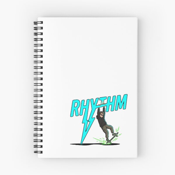 Item preview, Electric Skater Hanging on Rhythm Neon Lightning Bolt Art designed and sold by Rare By Hero.