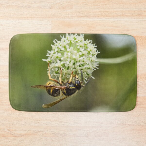Item preview, European wasp on Wild Angelica designed and sold by Jouko Lehto Photography.