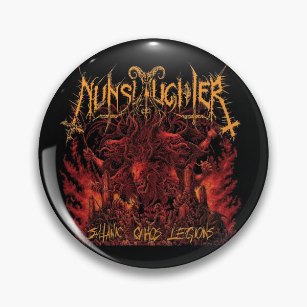 Item preview, Nunslaughter Satanic Chaos Legions album cover designed and sold by ShirtsOfDeath.