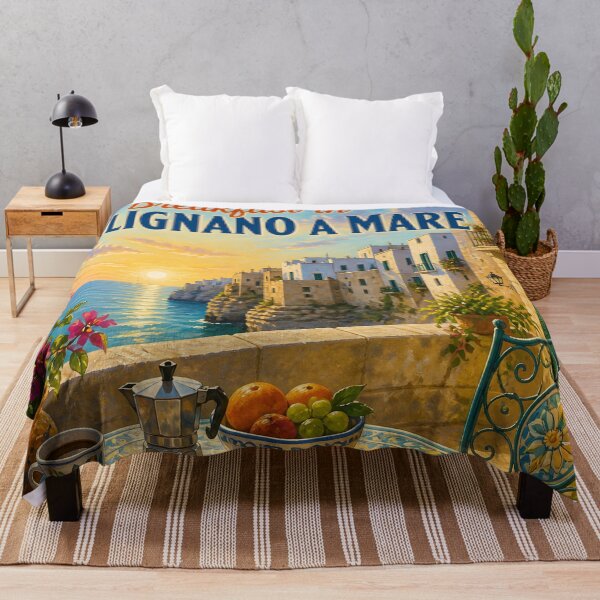 Item preview, Polignano a Mare Italy - Scenic Travel Destinations designed and sold by LSVart.
