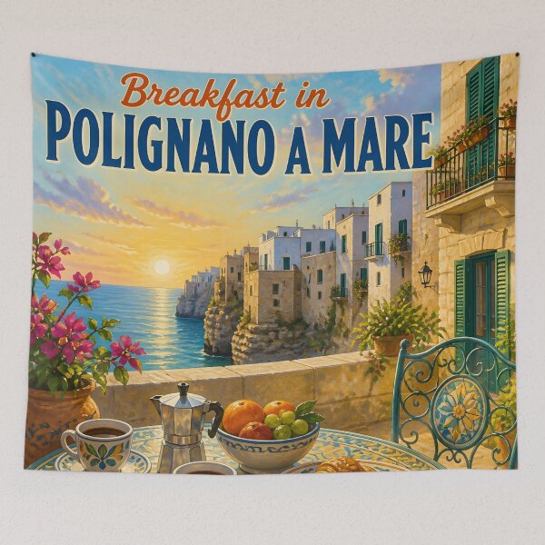 Item preview, Polignano a Mare Italy - Scenic Travel Destinations designed and sold by LSVart.