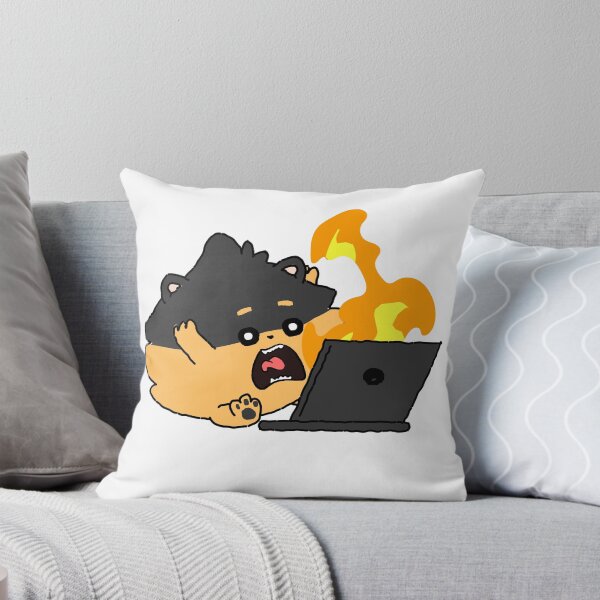 Item preview, Fire at the office | Pomeranian designed and sold by Pompompom-store.