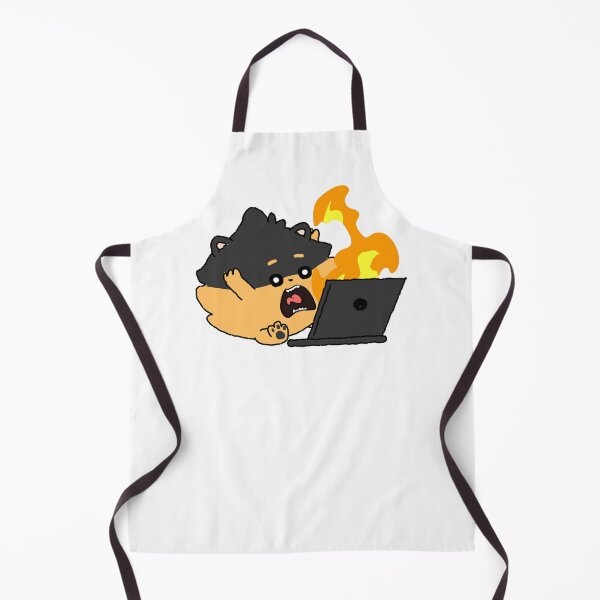 Item preview, Fire at the office | Pomeranian designed and sold by Pompompom-store.