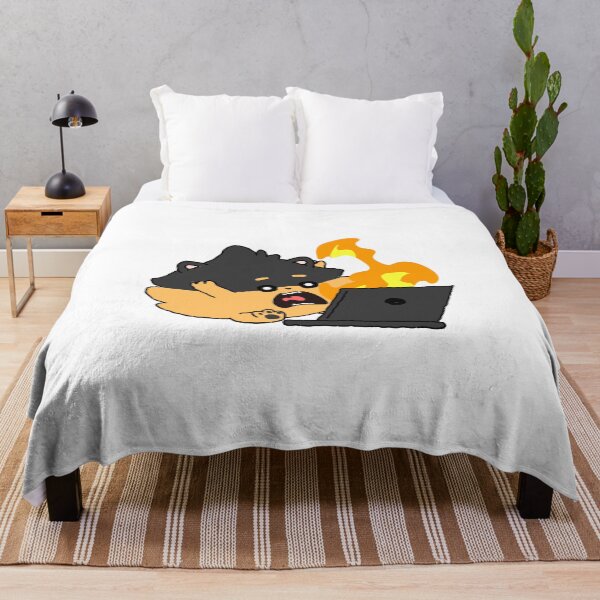 Item preview, Fire at the office | Pomeranian designed and sold by Pompompom-store.