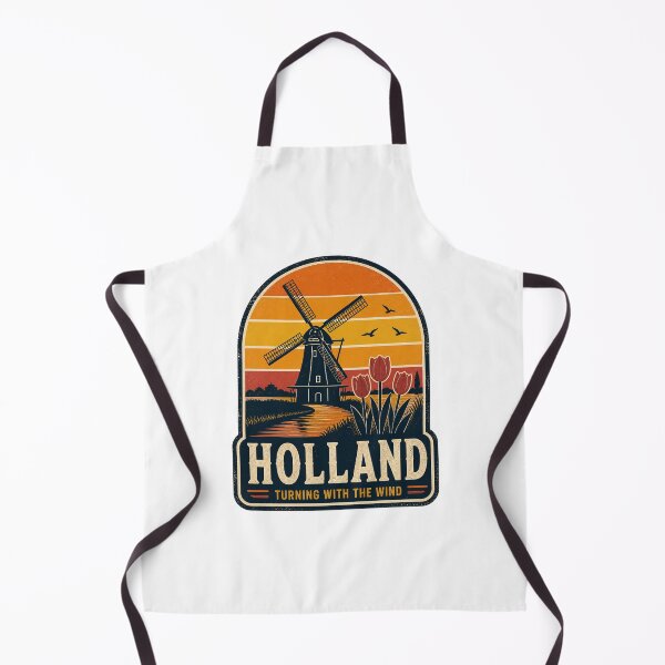 Item preview, Dutch Windmill Netherlands Landscape | Holland Travel Art designed and sold by AMICO77.