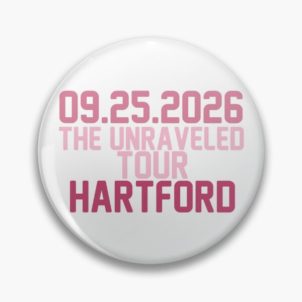 Item preview, Olivia Rodrigo, The Unraveled Tour, Hartford, 09.25.2026 designed and sold by Theatre Treasures.