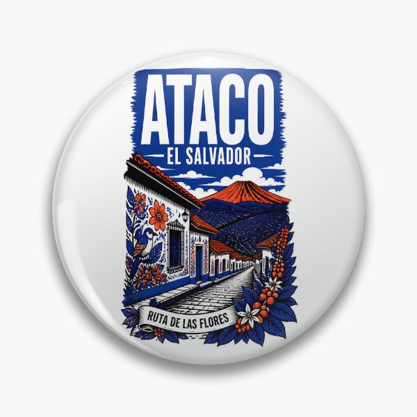 Item preview, Ataco El Salvador Vintage Travel Tourism designed and sold by TravelersGems.