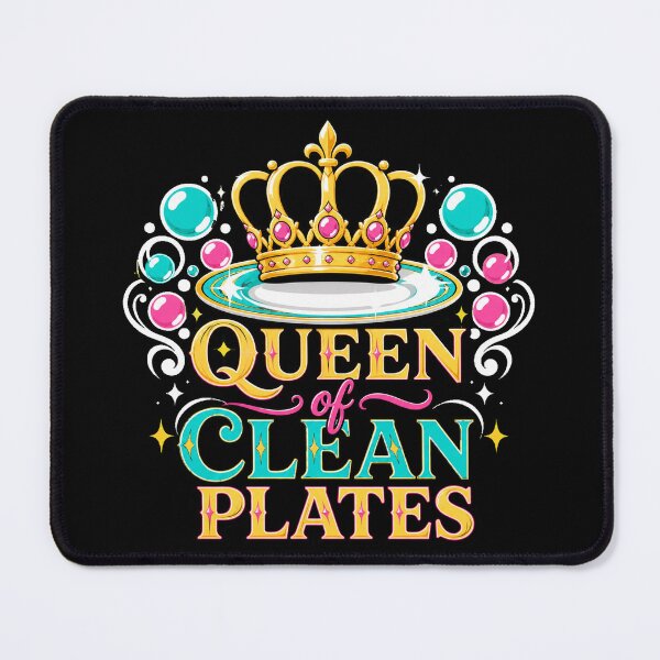 Item preview, Queen Of Clean Plates designed and sold by PWD-Design.