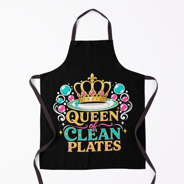 Item preview, Queen Of Clean Plates designed and sold by PWD-Design.