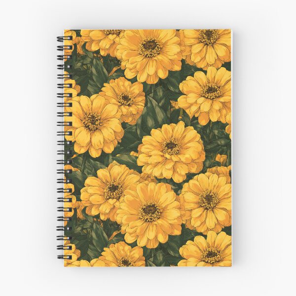 Item preview, Minimalistic Zinnia Flower  - Botanical Garden Pattern - Housewarming Gifts designed and sold by RoyalStarsPatts.