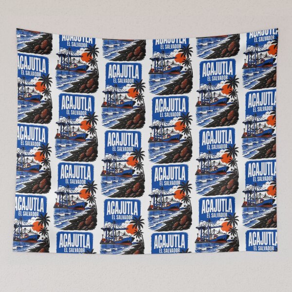 Item preview, Acajutla El Salvador Vintage Travel Tourism designed and sold by TravelersGems.