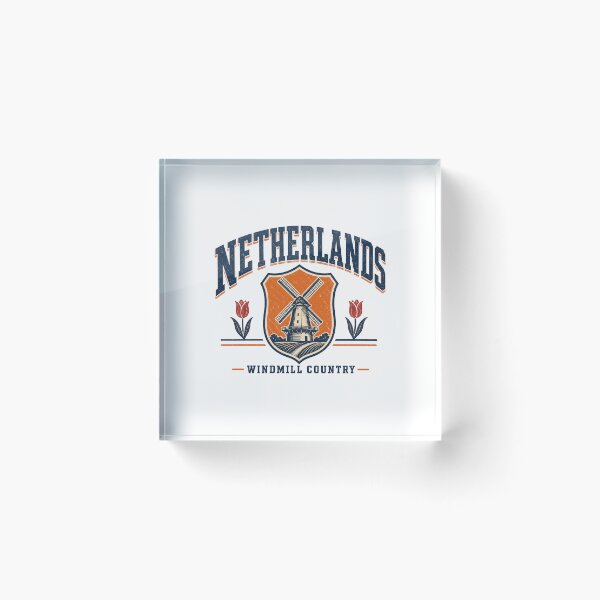 Item preview, Dutch Windmill Netherlands Landscape | Holland Travel Art designed and sold by AMICO77.