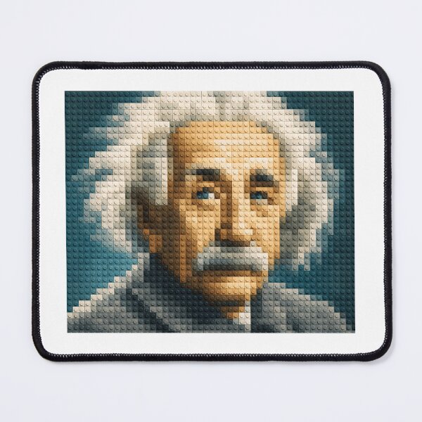 Item preview, Albert Einstein, portrait, art, lego, bricks designed and sold by alex889art.