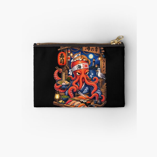 Item preview, Sushi Chef Octopus – Funny Japanese Food  designed and sold by creativebymateo.