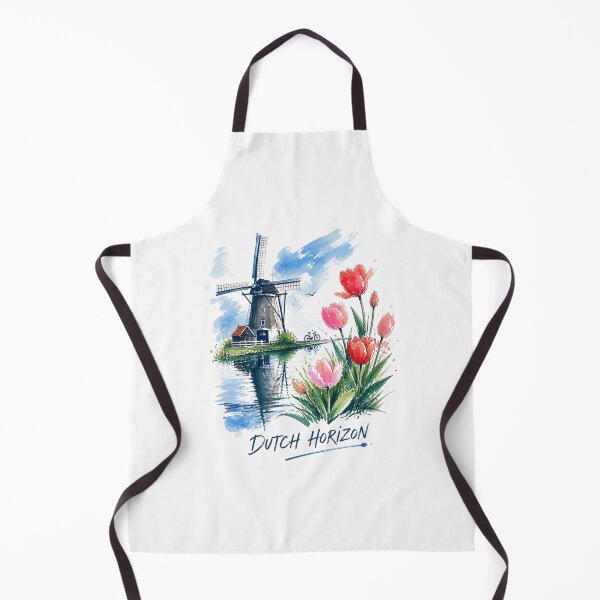 Item preview, Dutch Windmill Netherlands Landscape | Holland Travel Art designed and sold by AMICO77.