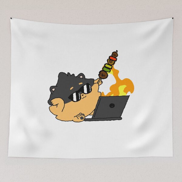 Item preview, This is Fine | Pomeranian designed and sold by Pompompom-store.