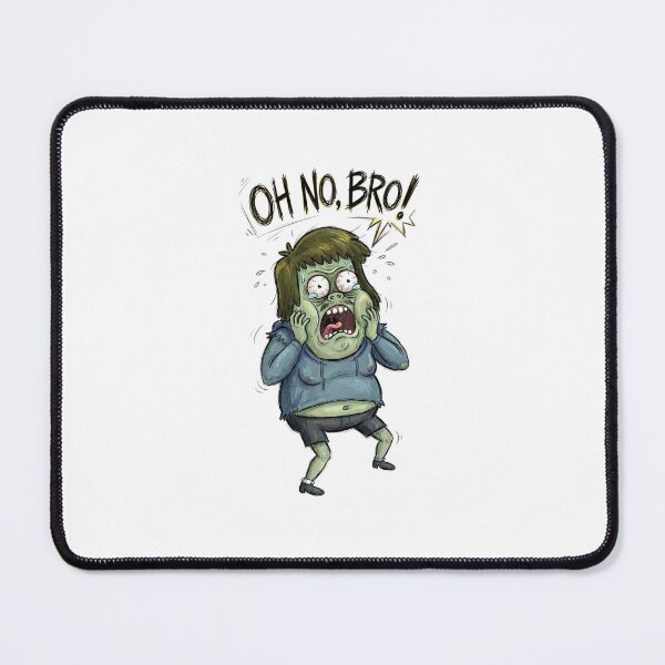 Item preview, Muscle Man Oh No Bro Funny Regular Show Fan Art designed and sold by FreakToons.