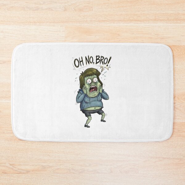 Item preview, Muscle Man Oh No Bro Funny Regular Show Fan Art designed and sold by FreakToons.