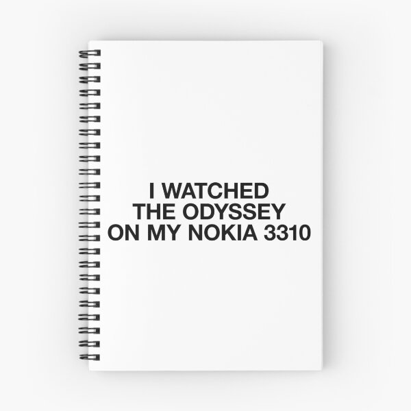Item preview, I WATCHED THE ODYSSEY ON MY NOKIA 3310 designed and sold by BeBoldOrBeBold.