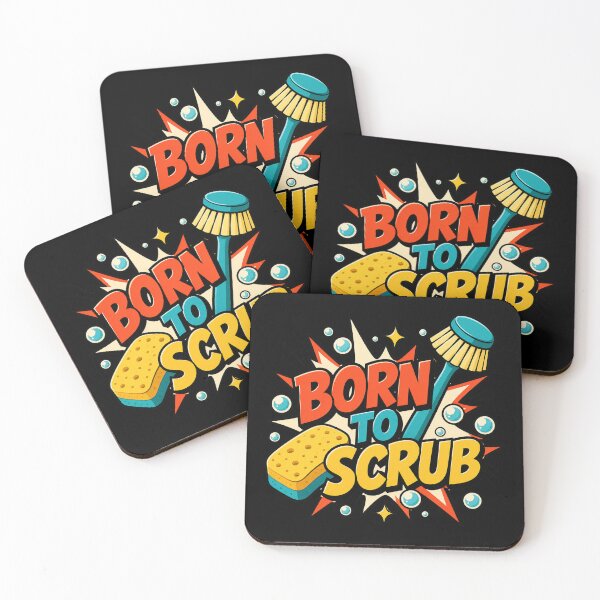 Item preview, Born To Scrub designed and sold by PWD-Design.