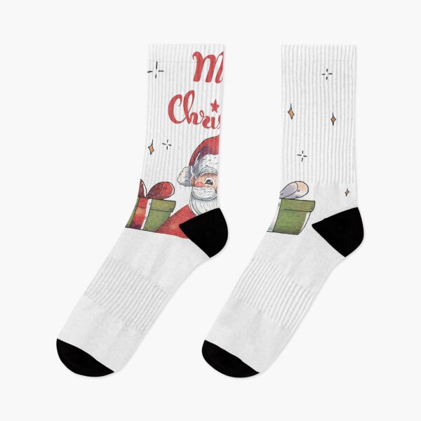 Item preview, Cute Watercolor Santa Claus Merry Christmas designed and sold by ARACREATIVECO.