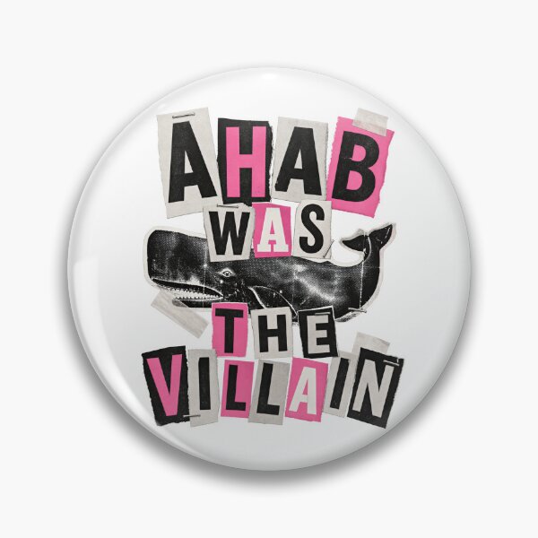 Item preview, Moby Dick: Ahab Was the Villain Punk Collage designed and sold by Fenay Designs.