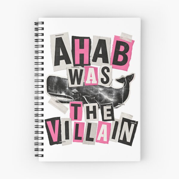 Item preview, Moby Dick: Ahab Was the Villain Punk Collage designed and sold by Fenay Designs.