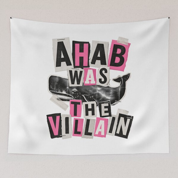 Item preview, Moby Dick: Ahab Was the Villain Punk Collage designed and sold by Fenay Designs.