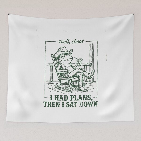 Item preview, I HAD PLANS, THEN I SAT DOWN designed and sold by SignumShop.