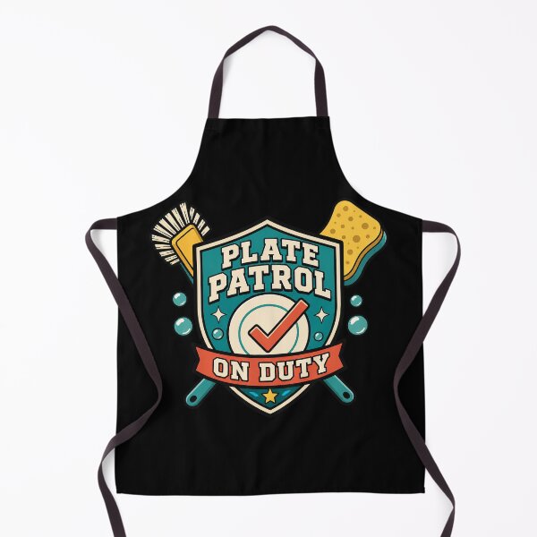 Item preview, Plate Patrol On Duty designed and sold by PWD-Design.