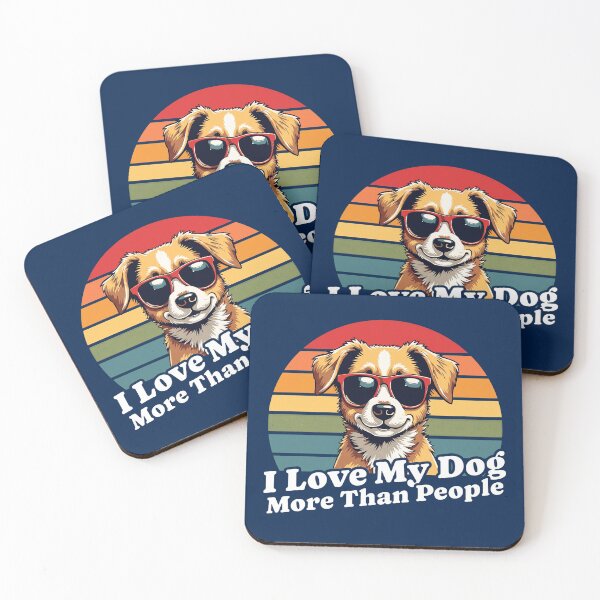 Item preview, Cool Dog Sunglasses Retro Sunset designed and sold by delwynrichardsd.