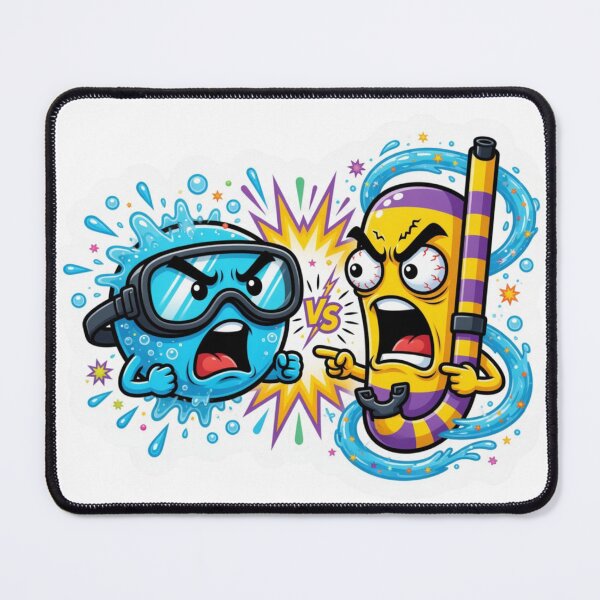 Item preview, Swim Goggles Snorkel Swimming Rivalry Sticker designed and sold by Imaginarium of Chaos falcon88 .