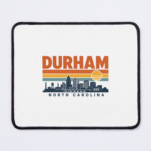 Item preview, Durham North Carolina Retro City Landscape | Local Travel Art designed and sold by AMICO77.