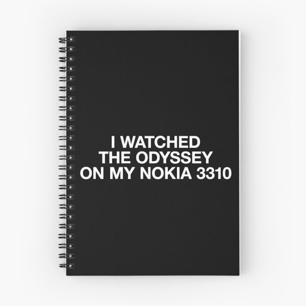 Item preview, I WATCHED THE ODYSSEY ON MY NOKIA 3310 designed and sold by BeBoldOrBeBold.