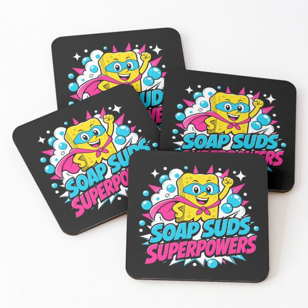 Item preview, Soap Suds Superpowers designed and sold by PWD-Design.