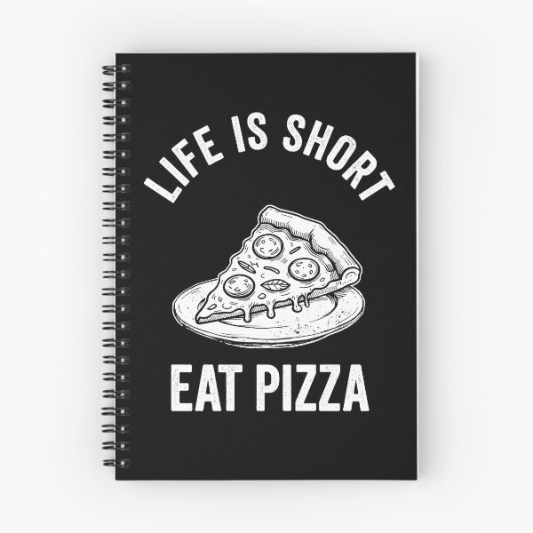 Item preview, Life Is Short - Eat Pizza Design designed and sold by andasanc14.