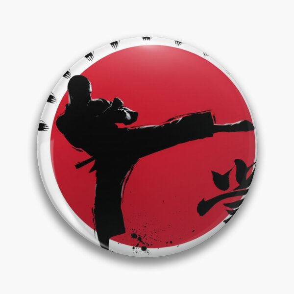 Item preview, Traditional Karate Bushido Warrior Kanji Art designed and sold by Martial-Art-23.