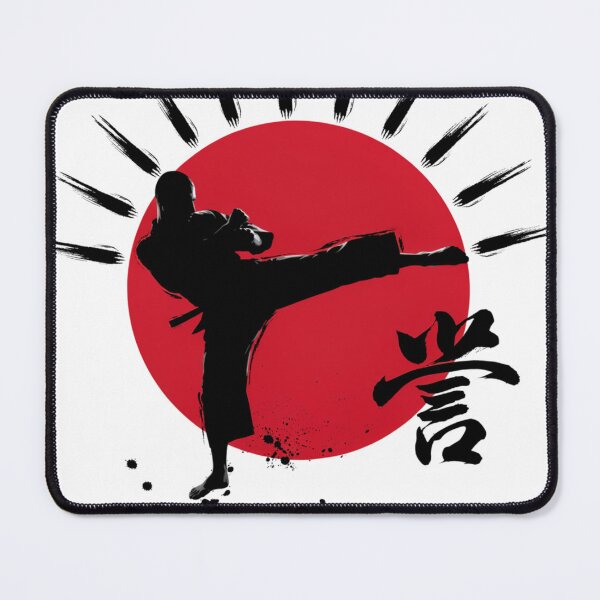 Item preview, Traditional Karate Bushido Warrior Kanji Art designed and sold by Martial-Art-23.