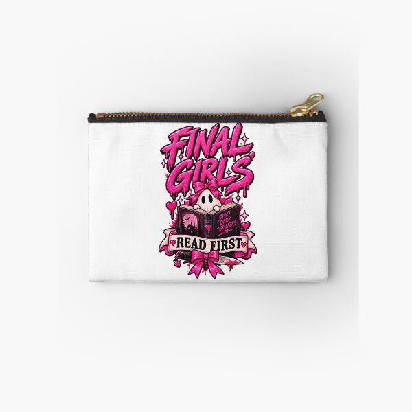 Item preview, Final girls read first - Spooky Readers Club designed and sold by Chaotically Cutee.