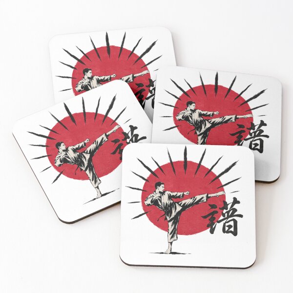 Item preview, Traditional Karate Bushido Warrior Kanji Art designed and sold by Martial-Art-23.